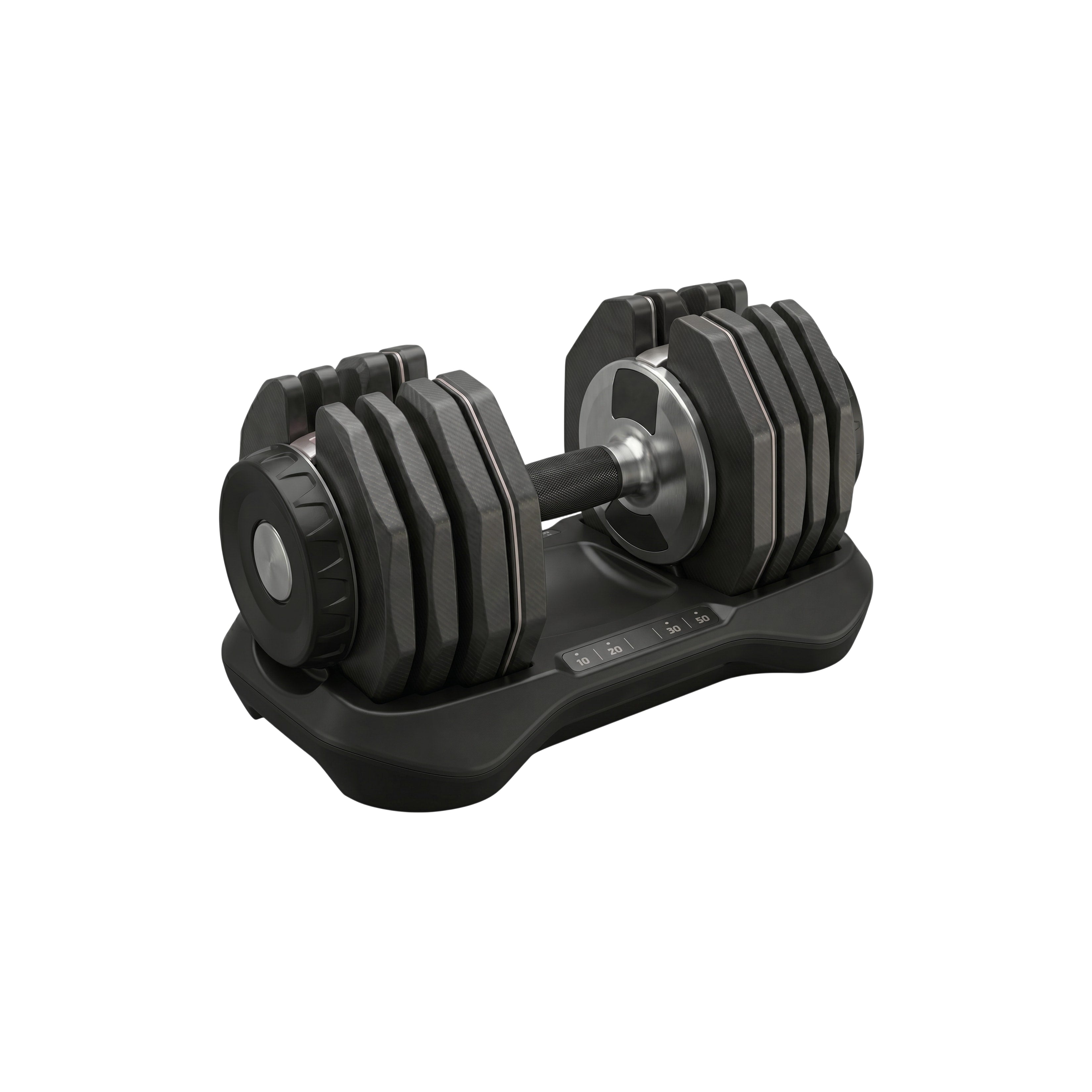 Adjustable Dumbbell Set (10–50 lb)-4