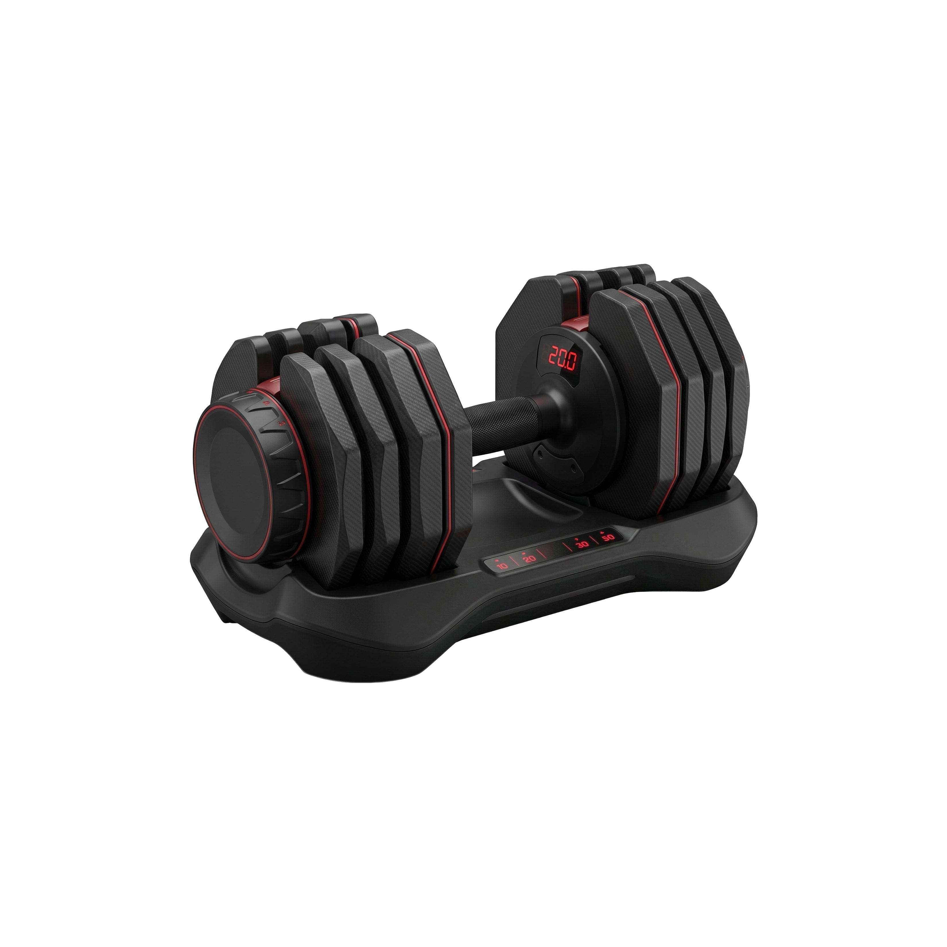 Adjustable Dumbbell Set (10–50 lb)-5
