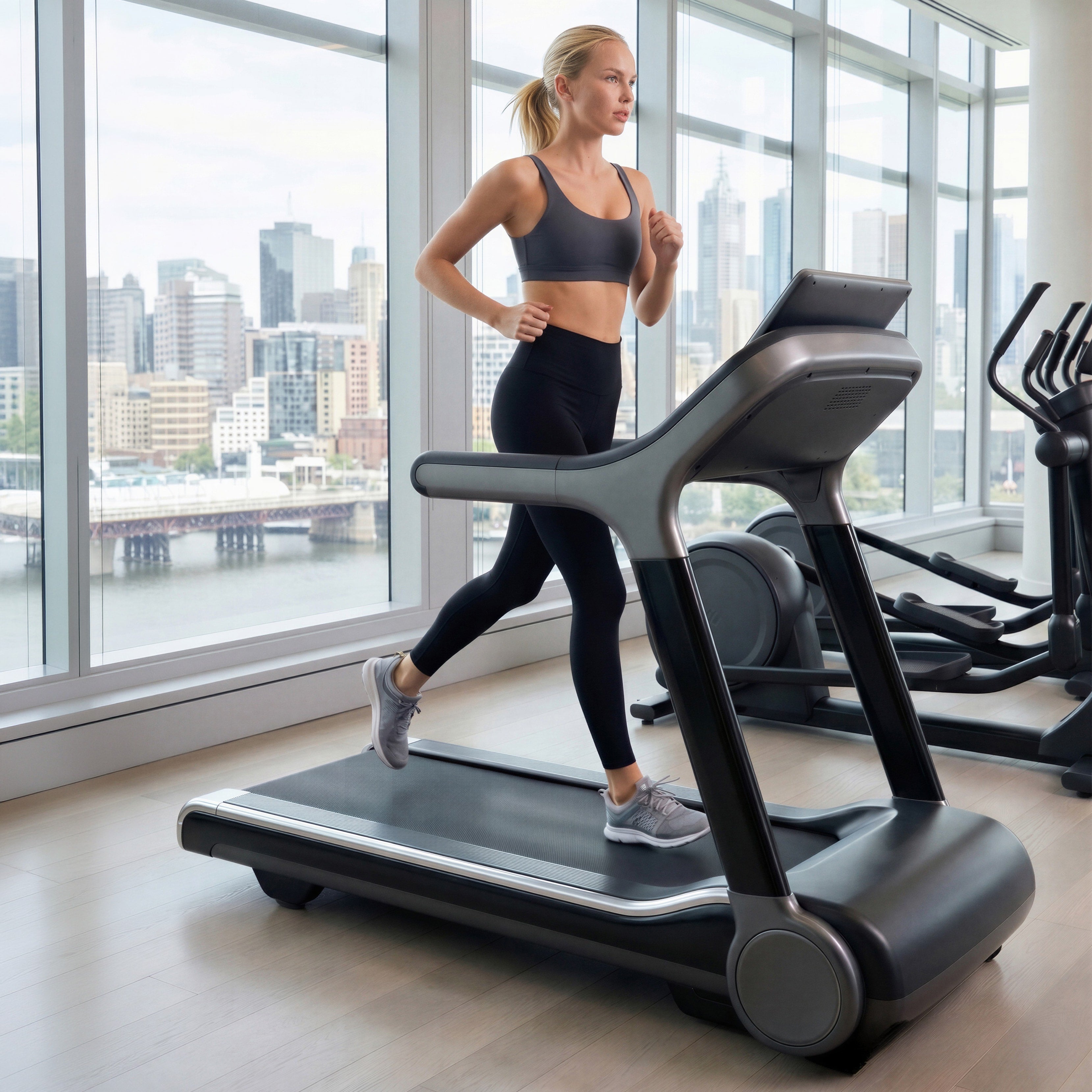 Folding Treadmill Console-2
