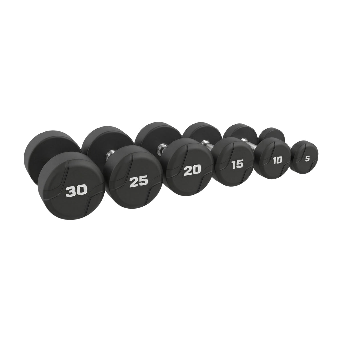 Rubber Hex Dumbbell 50 lb-3