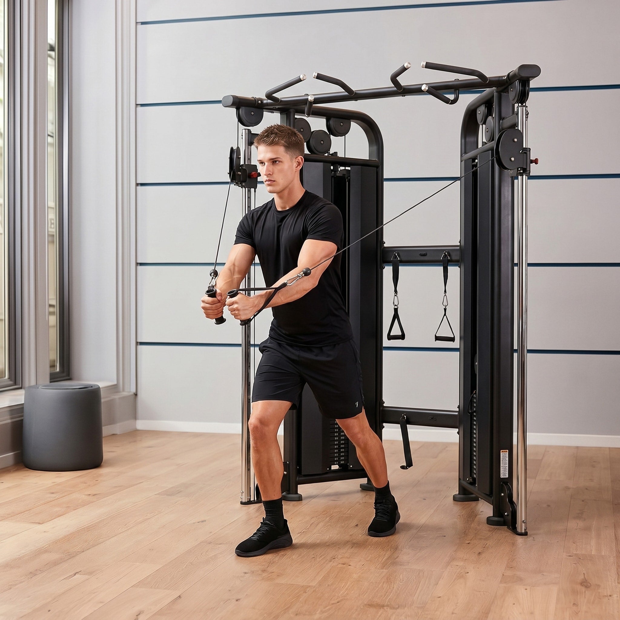 Dual Cable Training Station-2