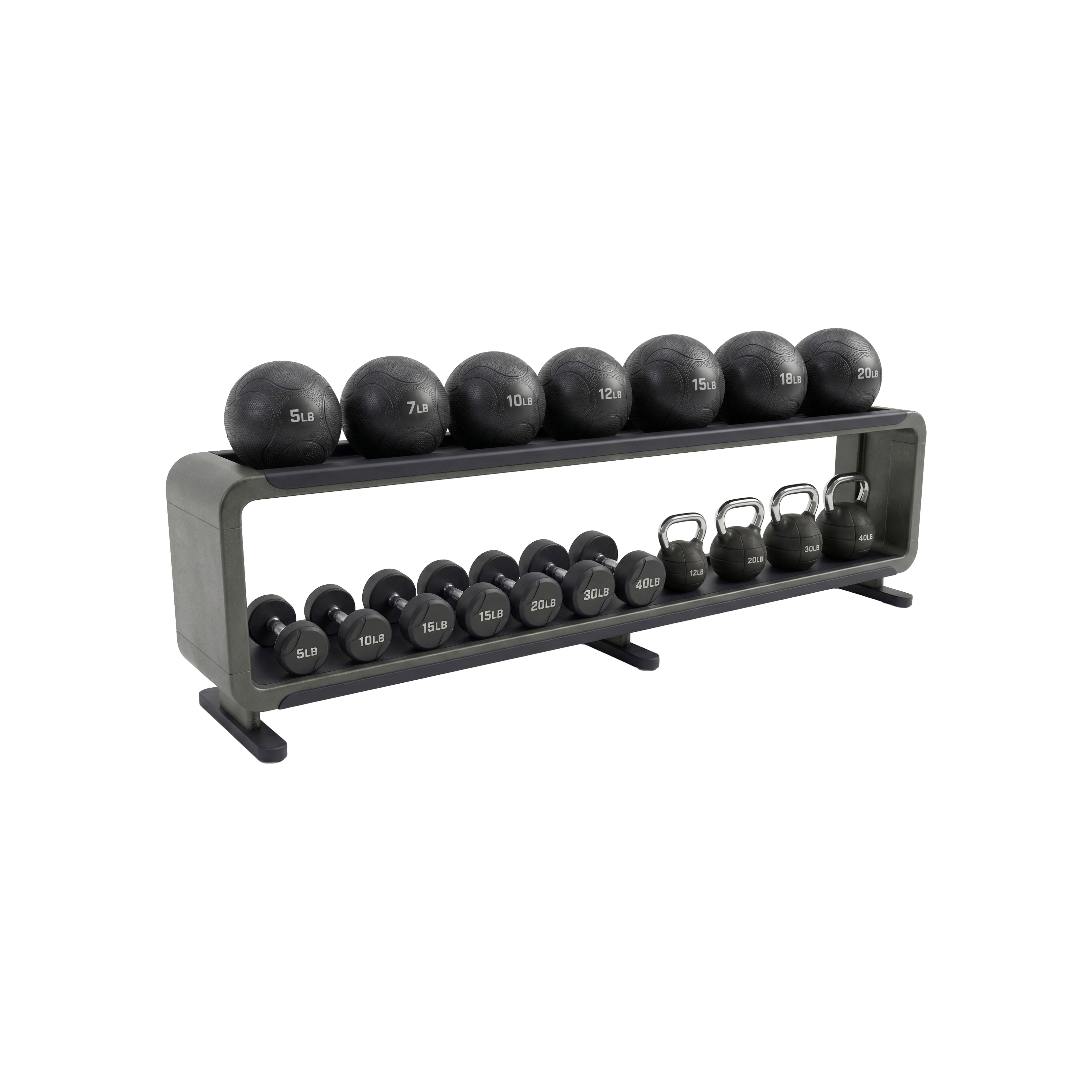 Compact Dumbbell Storage Rack